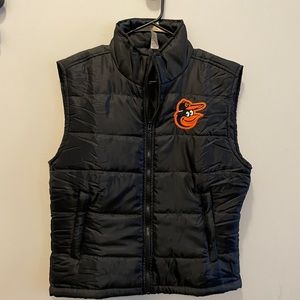 Baltimore Orioles black vest. Size: Medium